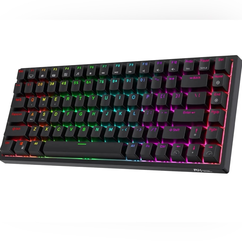 NEW in box RK84 Royal Kludge Wireless RGB 75% Triple Mode Swappable Keyboard